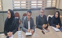 کمیته مدیریت خطر ، حوادث و بلایا،کمیته اورژانس بیمارستانی و کمیته مدیریت حاد قلبی با حضور کارشناسان مربوطه اداره معاونت درمان